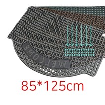 매장 가게 출입문 업소매트 흙털이 빗물매트 출입구매트 카페트 바닥 상가, 1개, 그린
