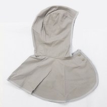 용접 두건 면두건 고급형 중공업 회색 현대 조선소 현장 머리 안면보호 작업용 작업모자, 중공업두건(고급형), 1개