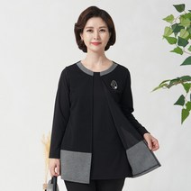 마담4060 엄마옷 날개가디건티셔츠-XTE208033-