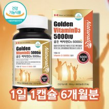 햇빛 비타민D 3 5000IU 약국 코스트코 비타민 디쓰리 디3 d삼 어른 활성형 비타민 D 연질 캡슐 콜레칼시페롤 영양제, 비타민D 5000IU 180캡슐 X1통