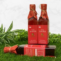 초산정 마시는 오미자초 500ml 3병세트 한상준 오미자식초