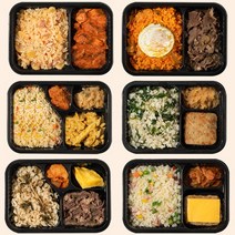 굿라이스 7종 7팩 14팩 닭갈비 소불고기 닭가슴살 두브스테이크 제육볶음 2주다이어트식단, 옵션1 : 굿라이스도시락_7종_7팩