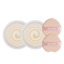 AGE20S 비타 브라이트닝 엔젤링 톤업 팩트 12.5g (SPF50+) 리필 2개