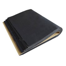 자동차 방음 방진 매트 소음 진동 부틸 고무 알루미늄판 단열 80cm X 46cm 방음제, 1개