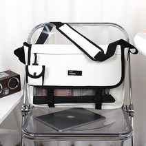 하이드웨이 학생 커플 크로스 메신저백 크로스 가방 캔버스 노트북 다비드