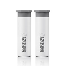2개 락앤락 프로쉐이커 스텐 텀블러 400ml, 매트화이트+매트화이트