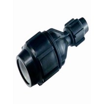 [도남농자재] 이경소켓 PE 소켓 레듀샤 일자연결 농자재 관수자재, 50mm×30mm