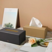 가죽 페이퍼타올 티슈 핸드타올 클래식 디스펜서 케이스, 클래식 레드