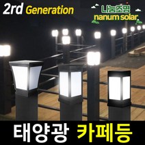 나눔 태양광 정원등 가로등 LED 태양열 조명 카페등 잔디등, 4-04.카페등12led 2세대(100_노란빛)벽걸이형