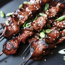 여러가지 닭꼬치가 한곳에, 1g, 05)닭염통꼬치1kg(20gx50개)