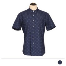 5myshop_슬림핏 도트 반팔 셔츠 FSS19016 여름 남성 남자_5myshop
