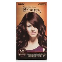 [슬기로운아이템] 브라운 세화 화장품 비해피 염색약 6M 딥다크레드 브라운, SSS[상품_상품선택]SSS, SSS[상품_상품선택]SSS
