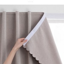 반창커튼 방염 먼지없는 수입린넨 커튼yanyangtian 벨크로 리넨 for 침실 거실 홀 blackout doorway curtains opaque curtain with