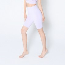 뮤즈마인 - 쫀쫀 텐셔닝 하프 레깅스 바이커 쇼츠 4.5부 바이크 팬츠 폴웨어 하의 요가복 필라테스 바지 폴댄스 폴키니
