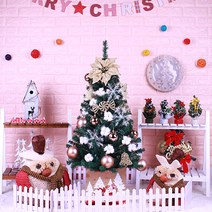 크리스마스트리 1M~1.8M 트리풀세트(전구/사은품증정), 16_펄골드