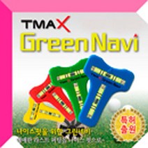 YJ 골프볼마커 그린네비 그린분석 경사도측정 볼마커 A375 512128EA, 그린