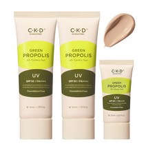 CKD CKD 그린프로폴리스 올커버리 선크림 40ml X 2 20ml 순한 촉촉한 썬크림, 단품, 단품