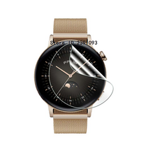 HA 화웨이 시계 용 실리콘 스트랩 GT3 46mm 42mm 밴드 손목 스트랩 갤럭시 3 45mm 41mm correa For watch GT Bracelet BO, [10] 2pcs soft film