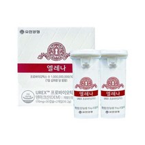 엘레나 질유산균 60캡슐 2개월분 유한양행 여성 질건강 UREX 덴마크 프로바이오틱스, 엘레나 60캡슐 2개월분/One Size