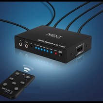 선택적 영상/음향출력 가능 5포트 5:1 HDMI 스위처 / 비디오 분배기 모니터