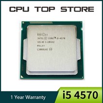 I5750인텔 코어 i5 4570 3.2GHz 6MB 소켓 LGA 1150 쿼드 CPU 프로세서 SR14E