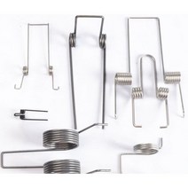 용수철스프링 다기능 비틀림 스프링 스틸 이중 와이어 직경 DIY 1/1.1/1.2/1.4/1.8mm 2개325267, 1x9mm 3 coils, 2개