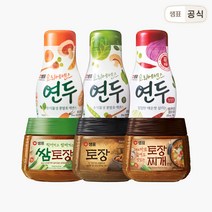 샘표 요리에센스 연두/연두순 2병+토장1병 골라담기, 7.우리콩2병_6.매콤쌈토장450g 1병
