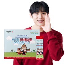 정원삼 6년근 고려홍삼정 365 스틱 키즈 + 쇼핑백, 10ml, 60포