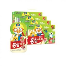 팔도 뽀로로홍삼쏙쏙 사과매실, 100ml, 1000개