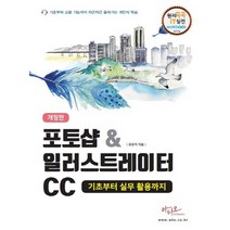 아티오 포토샵 일러스트레이터CC - 기초부터 실무 활용까지, 없음
