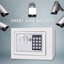 세이프박스 디지털 스마트금고 SafeBox 가정용금고 소형금고 사무실금고 보안 안전 간이금고 귀중품보관, 그레이