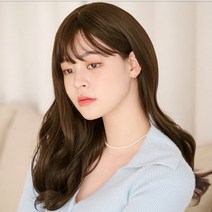 가발매니아 루시아 59cm 더썸위그 통가발(하이소프트사), 모카브라운