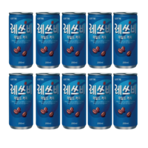 레쓰비 마일드 캔커피, 200ml, 10개