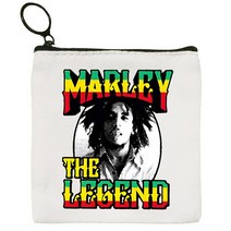 드로잉 일러스트 케이스 보관 Bob Marley 레게 음악 힙합 만화 동전 지갑 여성 미니 캔버스 아트 귀여운, 11 O