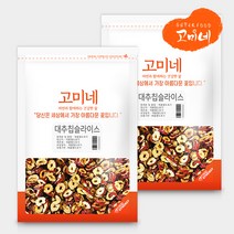 대추칩슬라이스 건대추, 1팩, 250g+250g