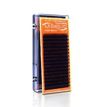 [뷰티루틸라] 래쉬홀릭 다크브라운 속눈썹, J컬, 0.15, 10mm