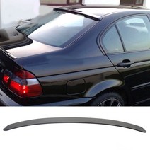 스팅어 스포일러 에어로파츠 e46 루프 스포일러 98-06 bmw e46 3 시리즈 윙, 은