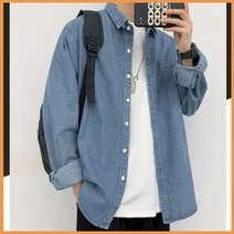청 남방 데님 셔츠 자켓 캐주얼 남녀 공용 추천 봄 옷 의류 상의 의상 대학 생 외출 패션 패셔니스타 코디 미팅 소개팅 데이트 룩북 잡화 IS-JK24