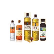 청정원 물엿 5종 골라담기 /쌀엿 물엿 요리당 매실청, 조청쌀엿1.2kg x 2개