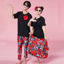 장미몸빼 바지 치마 운동회 체육대회 튀는반티 졸업앨범