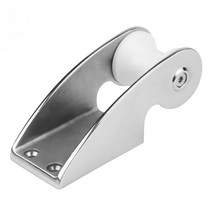 해양 보트 요트 보우 앵커 롤러 브래킷 고무 316 고정 스테인리스 스틸, 한개옵션0