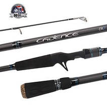 Cadence CR7B Baitcasting Rods Fast Action Fishing Rods Super Lightweight Sensitive Portable Casting, 1, 기타