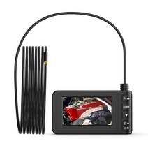 누수탐지기 배관 내시경 카메라 산업용 2MP 1080P 5.5MM 4.5 인치 IPS 스크린 CMOS 보어스코프 검사 검이, 02 8MM single lens_01 3m