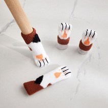 기타 발 판 받침대 테이블 다리 보호대 이중 내마모성 조용한 의자 커버 단단한 나무 바닥 보호 4 피스, XM-5