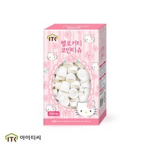 헬로키티 코인티슈 250개입, 1팩, 250개