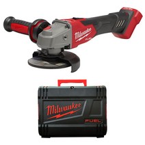 밀워키 18V 앵글 그라인더 M18 FSAGV125XB-0X0 베어툴 (케이스포함) 5인치 (속도조절/브레이킹), 1개