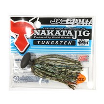 자칼 NAKATA JIG TUNGSTEN 14gSolid Black, 단품
