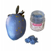 Edible Glint Dust Sapphire Blue Edible Luster Dust 4 gram jar Food Grade MADE IN USA, 1