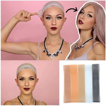 논슬립 가발 고정 밴드 실리콘 헤어밴드 미끄럼방지 통가발 머리밴드 요가 필라테스 런닝 스포츠천만의쇼핑, 핑크, 1개