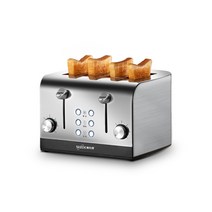 토스터기 smeg 식빵메이커 메일 브릴란테 스틸토스터 DELONGHI 커버 크림 식사 프레쉬, A